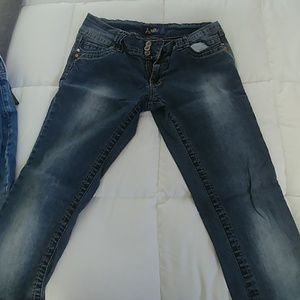 Angels blue jeans stretch